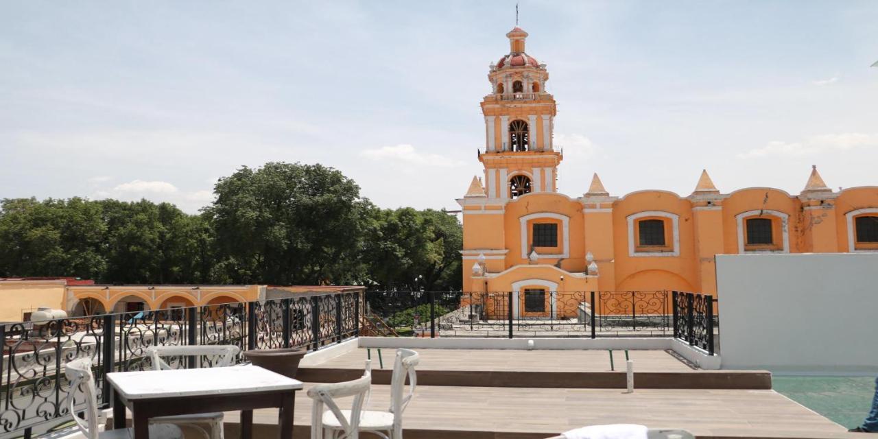 Mansion Azul Cholula Hotell Exteriör bild